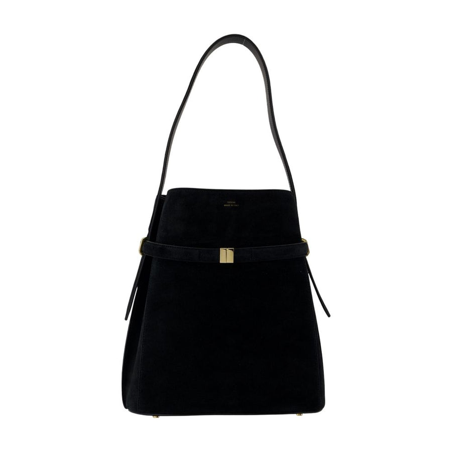 Toteme Calfskin shoulder bag in black