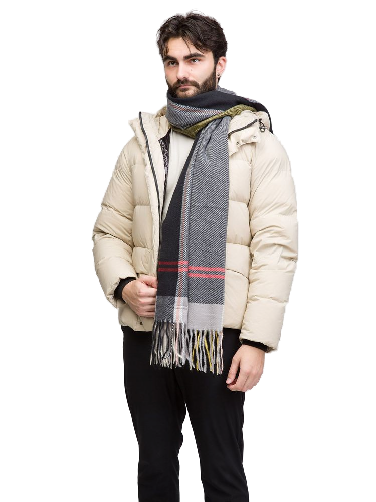 Momo Design 70% Acrylic scarf in multicolor