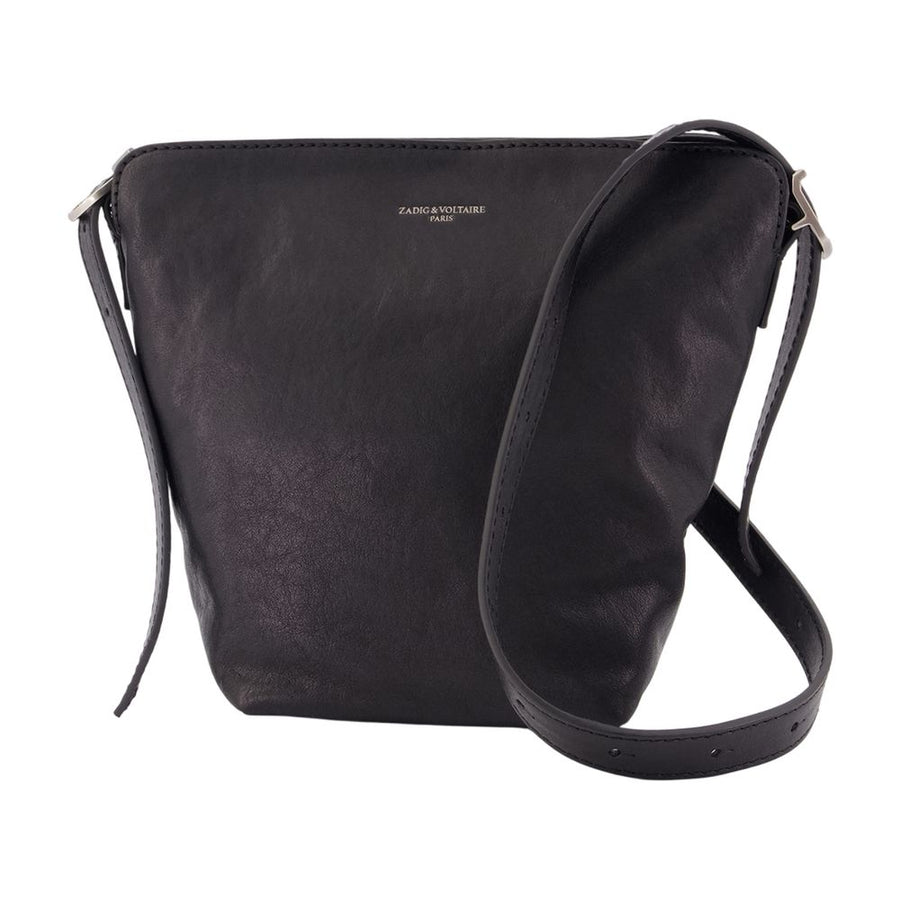 Zadig & Voltaire cowhide crossbody bag in black