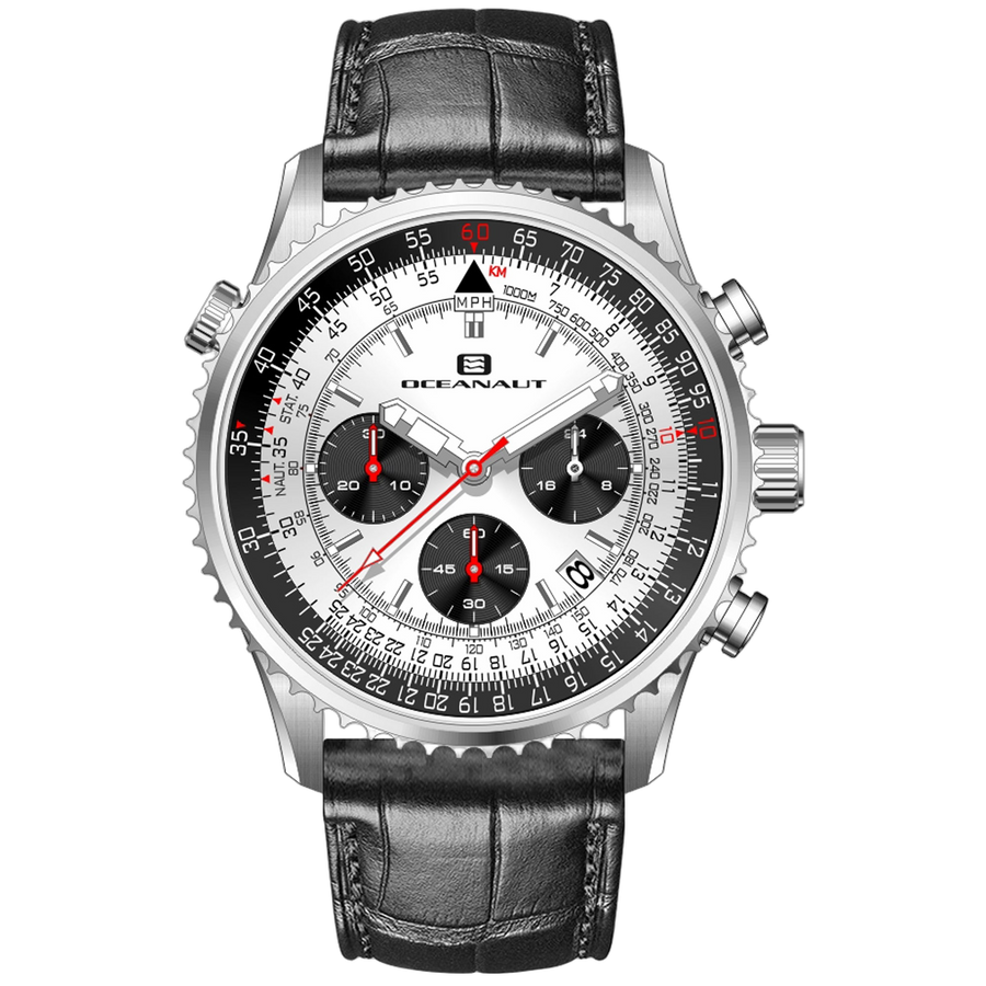 Oceanaut Stainless steel case watch in silver