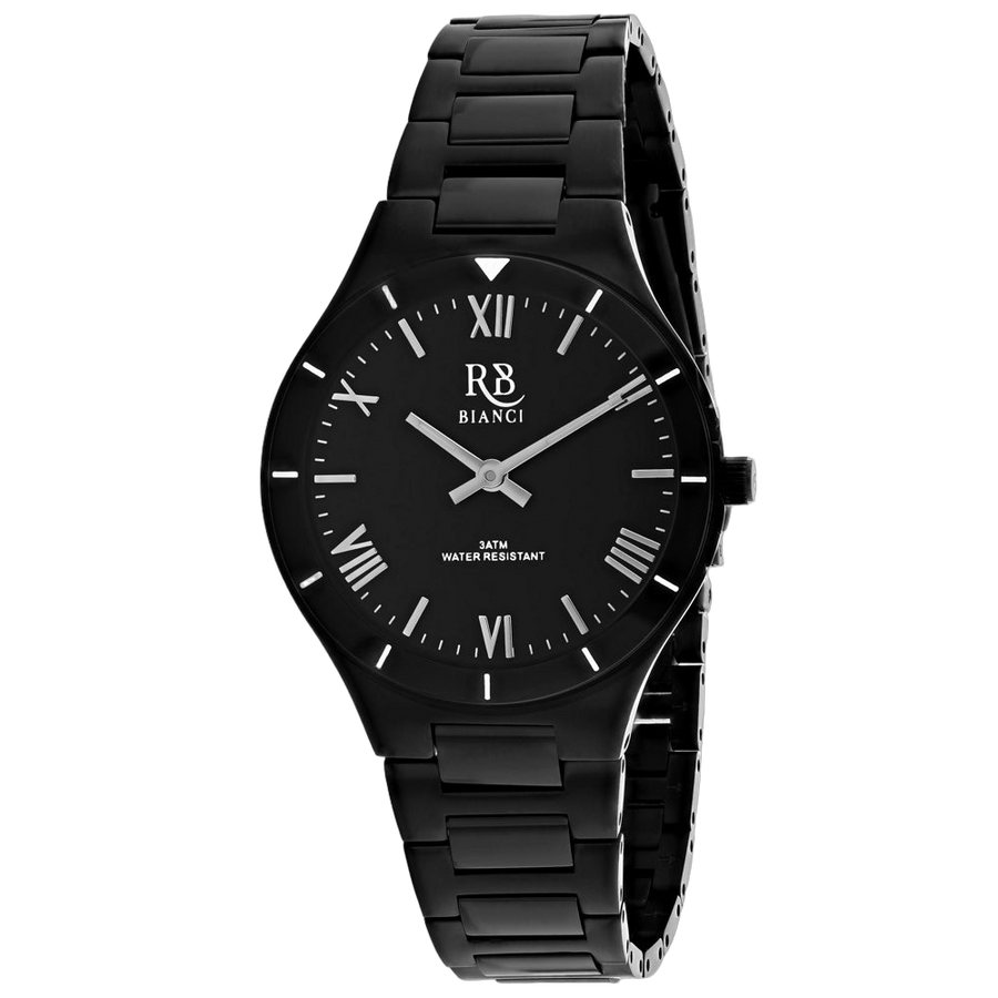 Roberto Bianci Stainless steel case watch in black