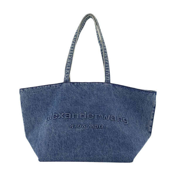 Punch Tote - Alexander Wang Cotton Blue Bags / Totes-shopping-bags