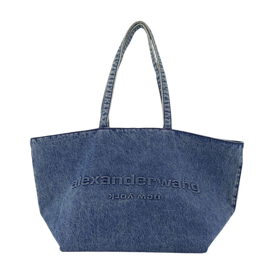 Punch Tote - Alexander Wang Cotton Blue Bags / Totes-shopping-bags