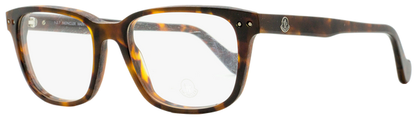 Moncler Rectangular Eyeglasses Ml5015 052 Dark Havana 53mm 5015