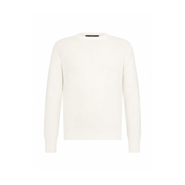 Herno 100% Cashmere sweater in white