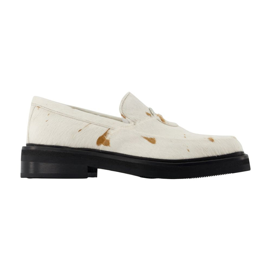 SamsøE SamsøE calfskin loafer in beige