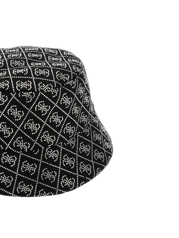Guess AW5285 75% Cotton bucket hat in black