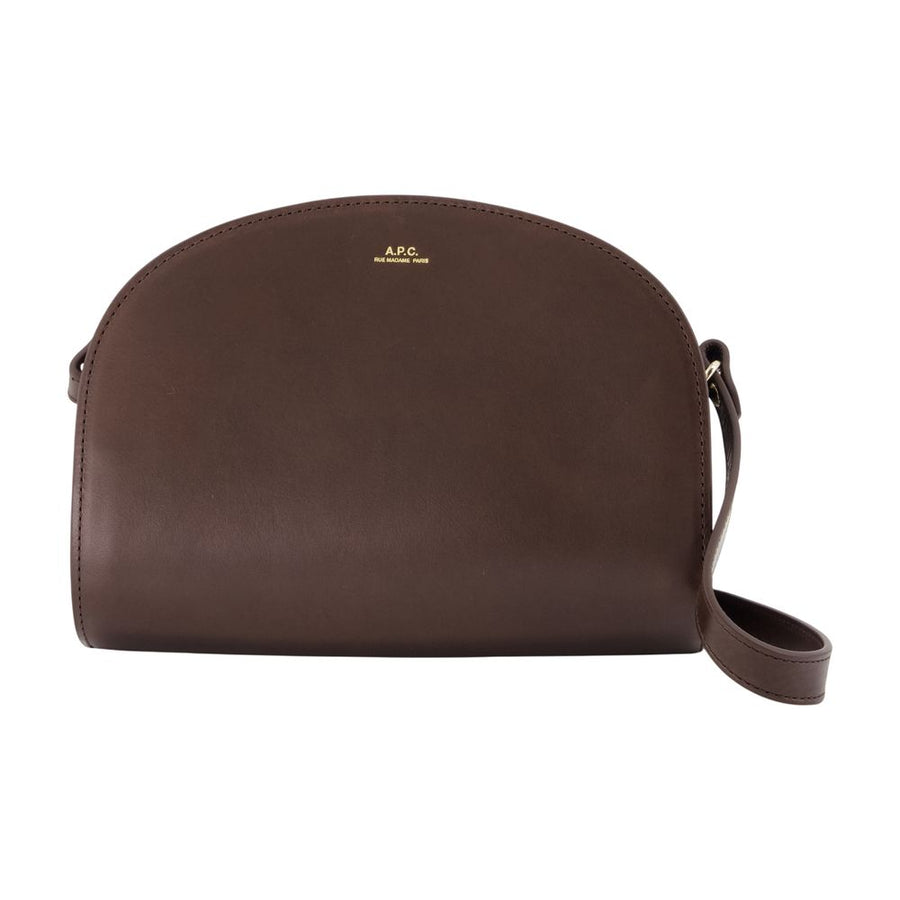 A.P.C. Cowhide crossbody bag in brown