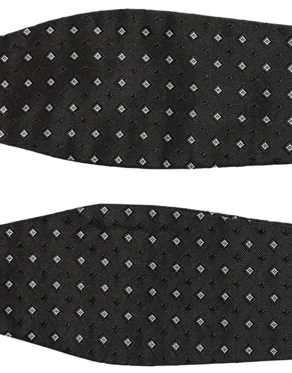 Dolce & Gabbana 100% Silk bow tie in black