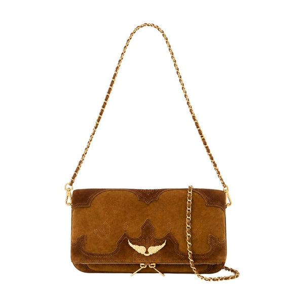 Zadig & Voltaire Cowhide crossbody bag in brown