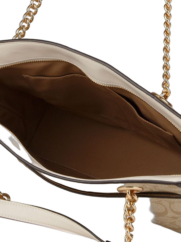 Coach 100% Smooth Leather tote bag in beige