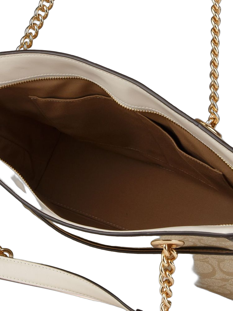 Coach 100% Smooth Leather tote bag in beige