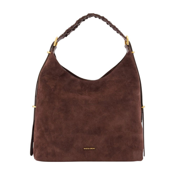 Jess Shoulder Bag - Vanessa Bruno Leather Brown Cowhide / Shoulder-hobo-bags