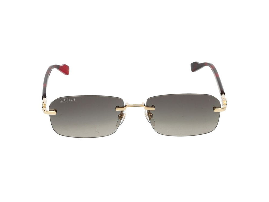 Sunglasses Gucci Gg1221s 006 Gold Havana Grey 56-16-140 Metal