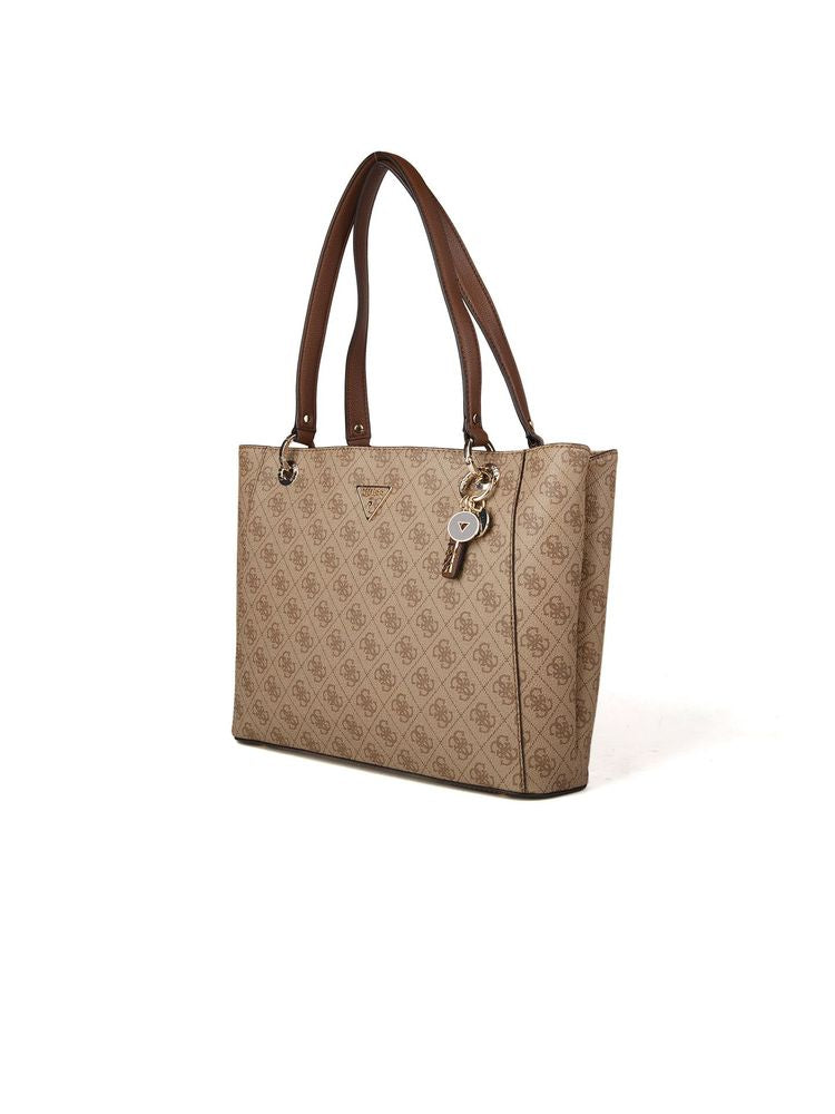 Guess 100% Polyurethane tote bag in beige