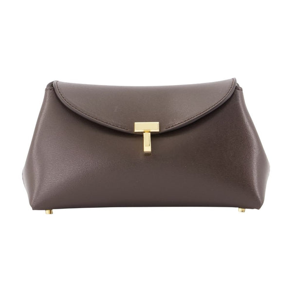 Toteme cowhide clutch in black