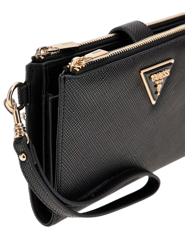 Guess 100% Polyurethane wallet in black