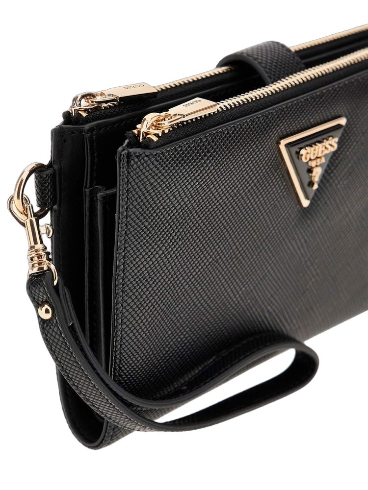 Guess 100% Polyurethane wallet in black
