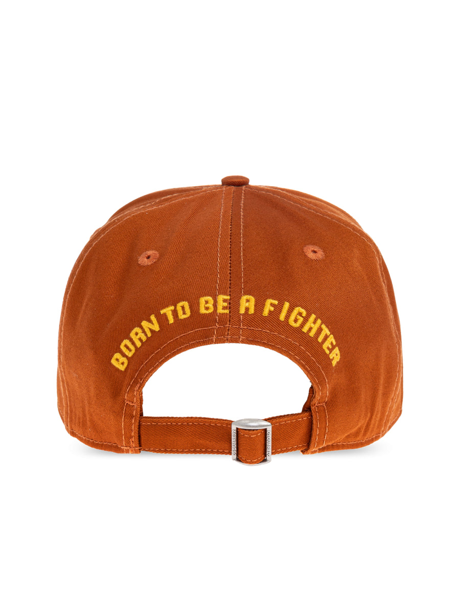 Logo Patch Baseball Cap Brown Accessories > Beanies & Hats