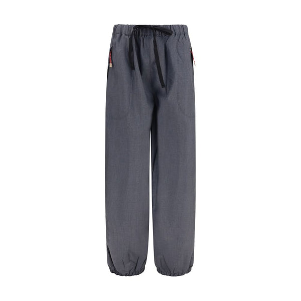 Gray Wool Oves Aries Casual Pants