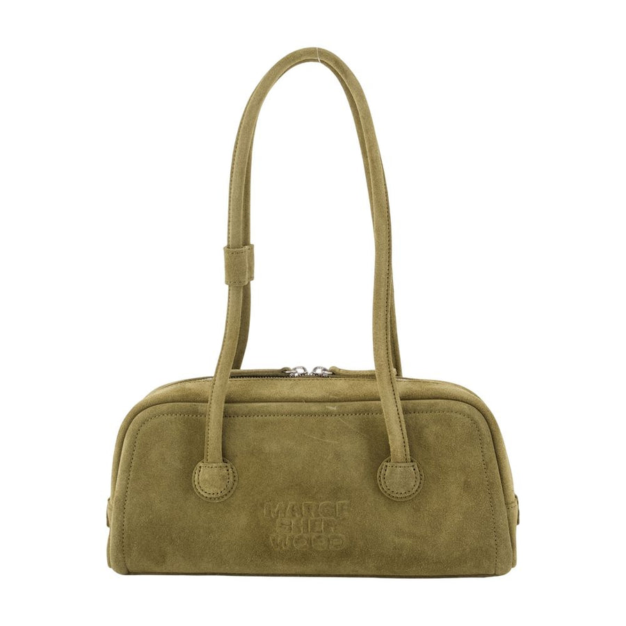Margesherwood cowhide shoulder bag in khaki