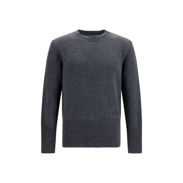 MM6 Maison Margiela 80% Wool Ovis Aries sweater in gray