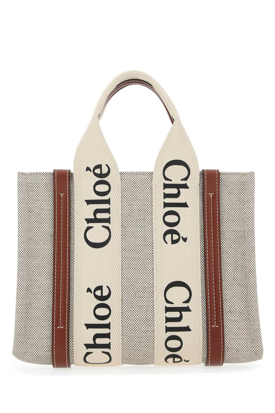 Multicolor Fabric Small Woody Shopping Bag 90u Exterior: Leather Borse A Mano