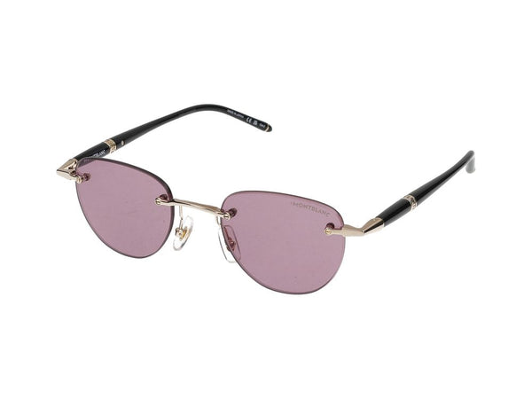Montblanc MB0412S Metal sunglasses in rose