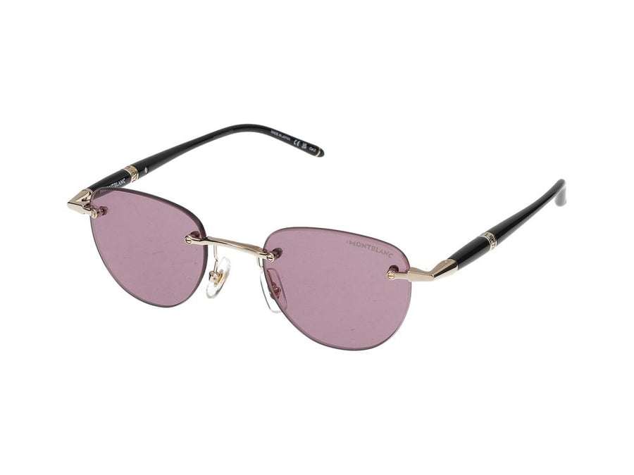 Montblanc MB0412S Metal sunglasses in rose