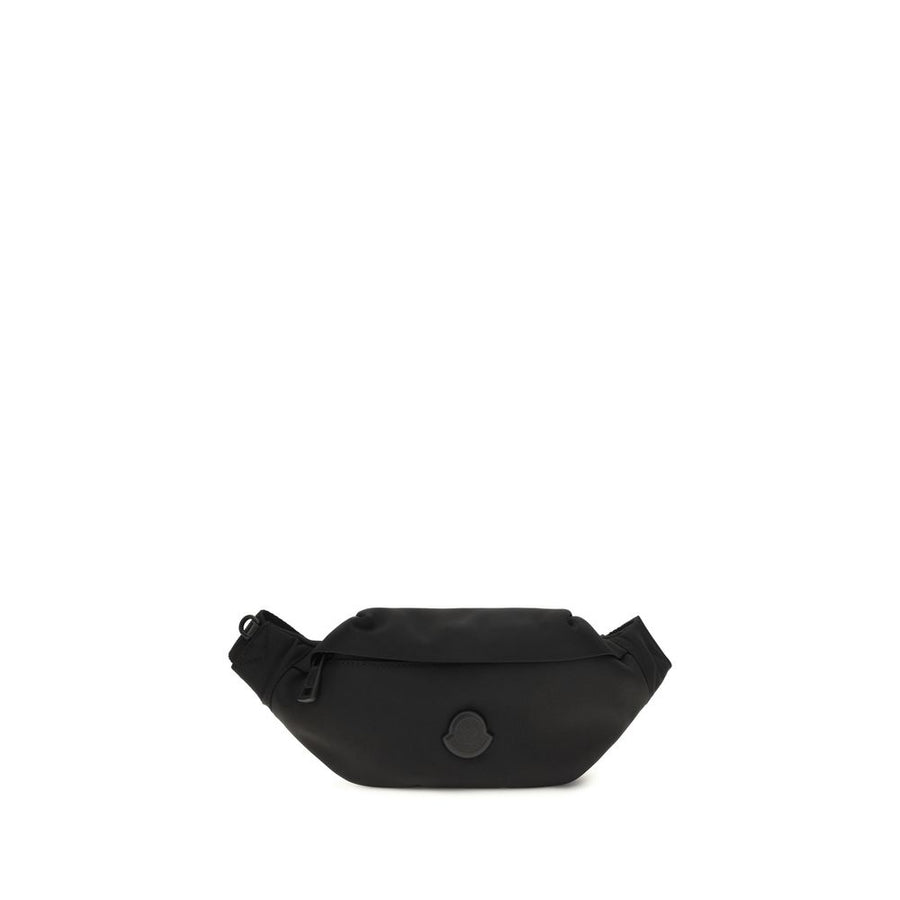 Moncler 53% Nylon belt bag in black