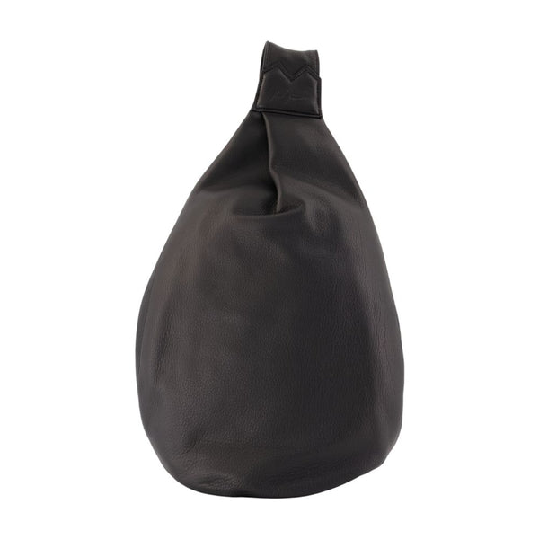 Tuck Sling M Crossbody - Yohji Yamamoto Leather Black Cowhide Bags / Crossbodies