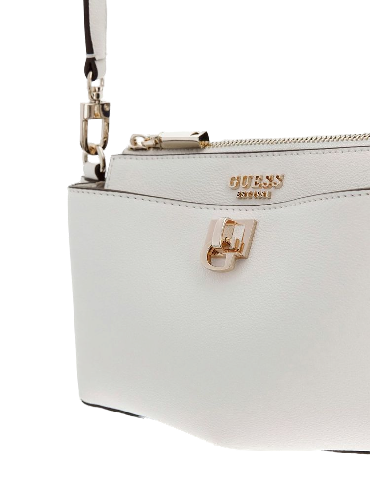 Guess 100% Polyurethane crossbody bag in white