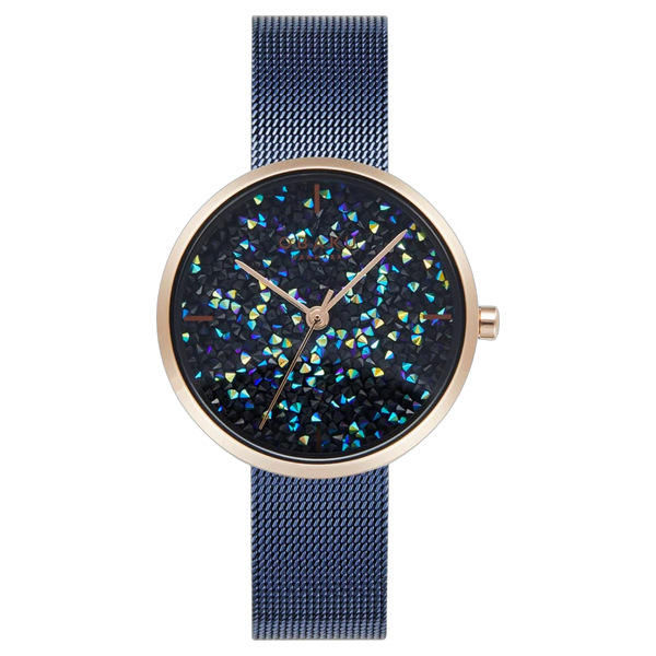 Obaku Stainless steel case watch in navy