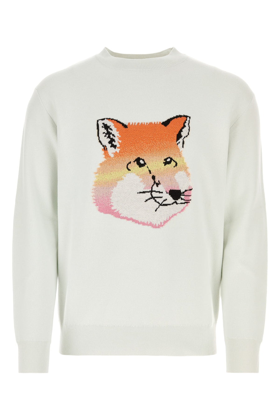 Maison Kitsune Wool sweater in beige