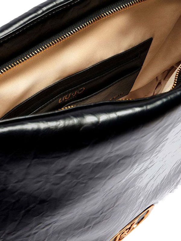 Liu Jo 100% Polyurethane shoulder bag in black