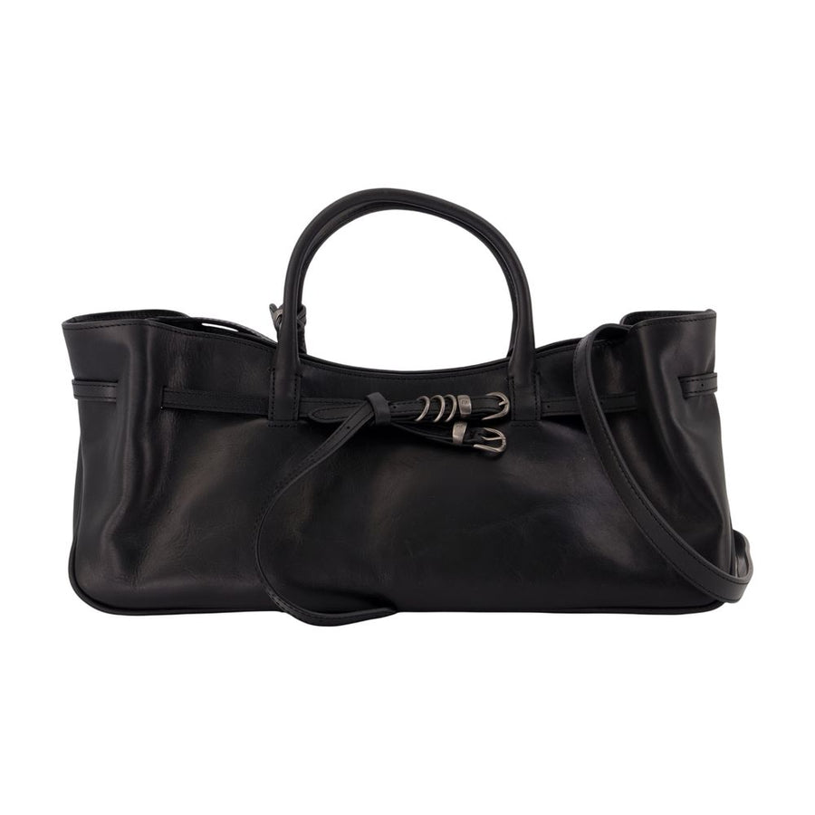 Margesherwood Cowhide shoulder bag in black