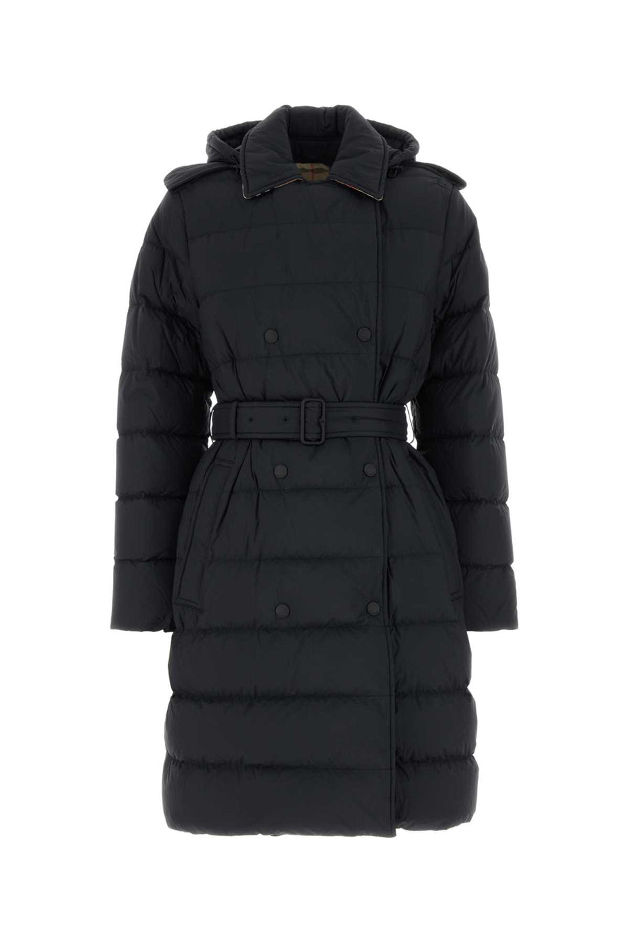 Burberry Exterior: 100% Nylon; Lining: 100% Nylon; Padding: 90% Down down jacket in black