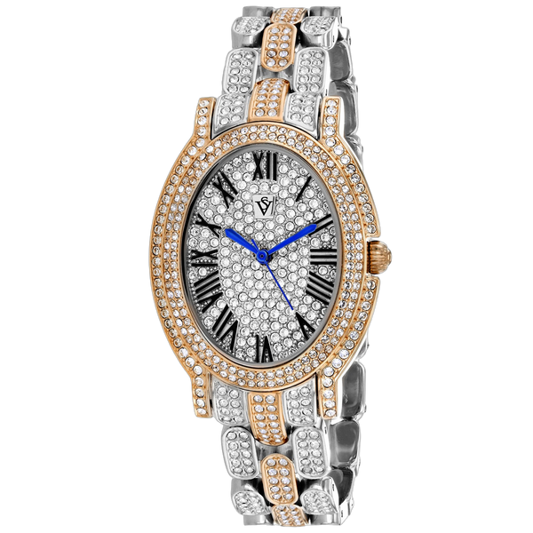 Christian Van Sant Stainless steel case watch in silver