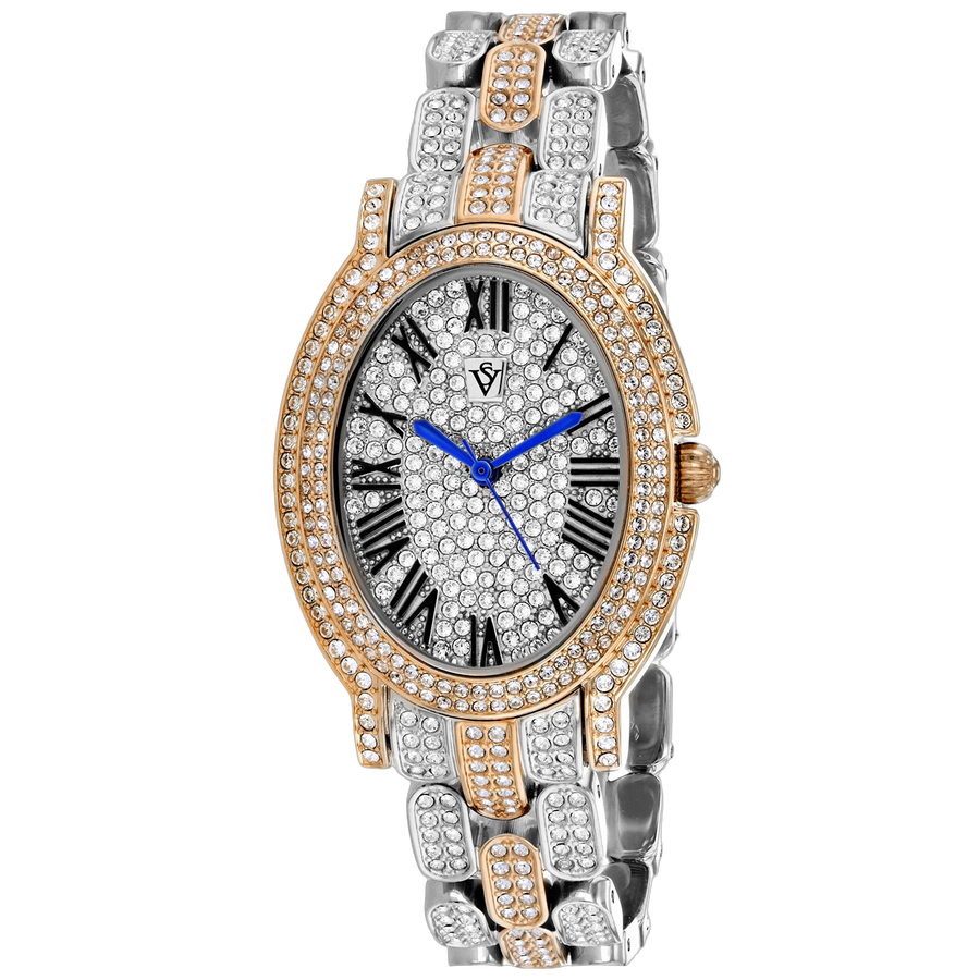 Christian Van Sant Stainless steel case watch in silver