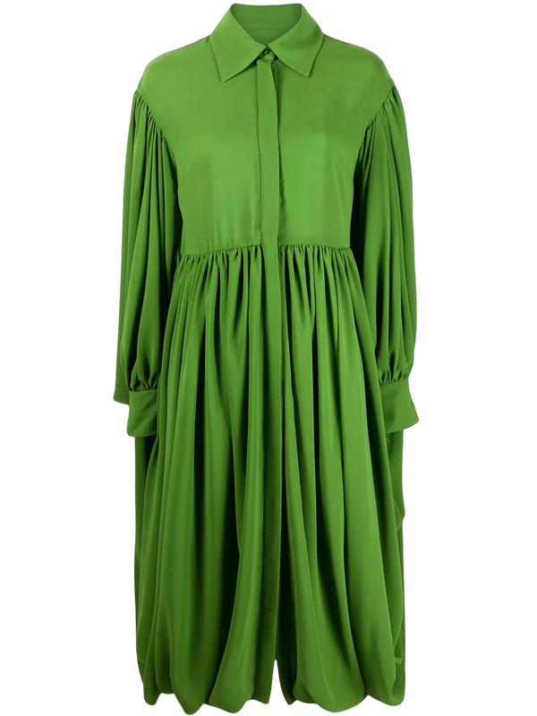 Valentino Cotton dress in green