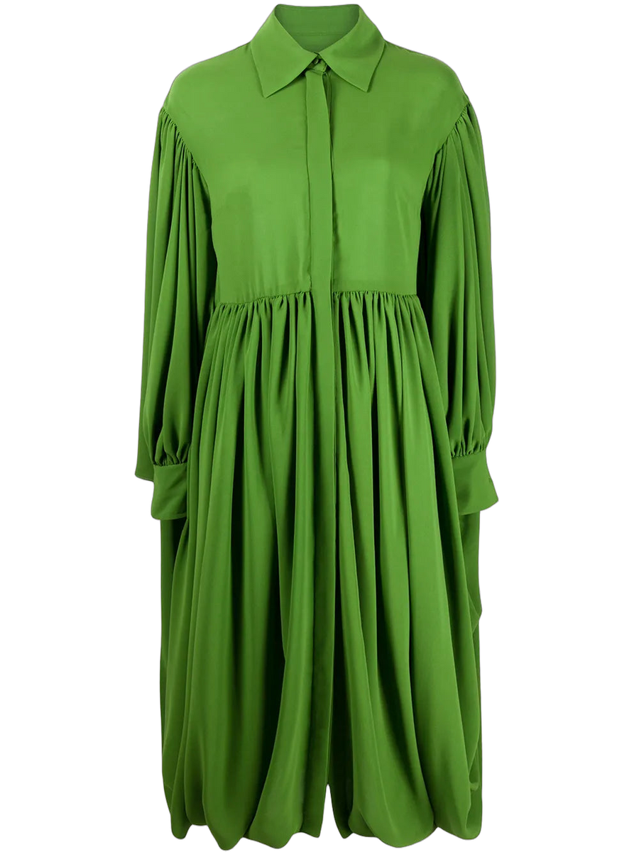 Valentino Cotton dress in green