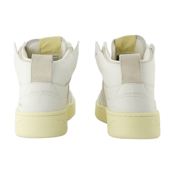 Veja calfskin sneakers in white