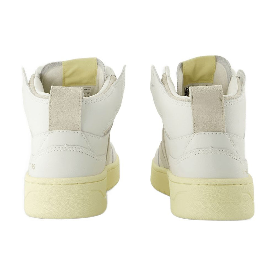 Veja calfskin sneakers in white
