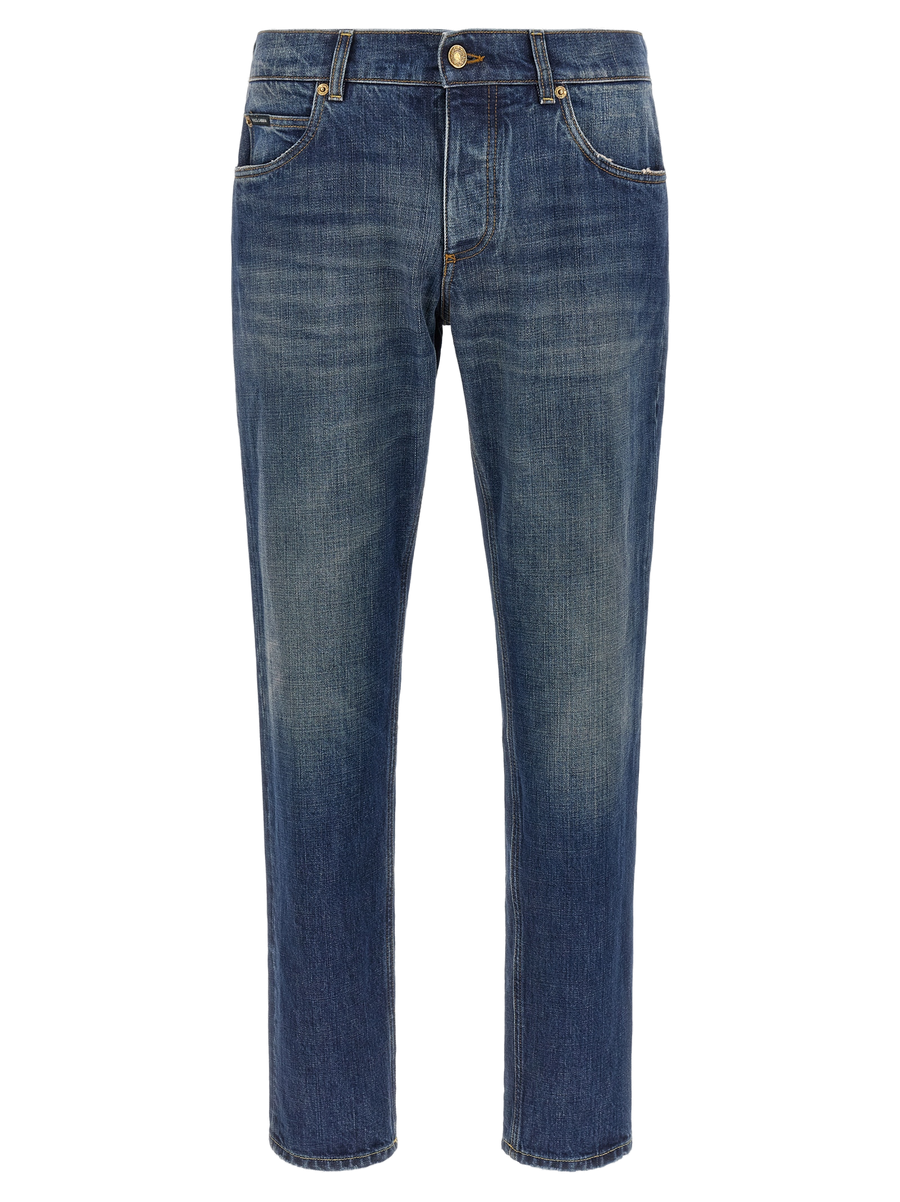 Dolce & Gabbana 100% cotton jeans in blue