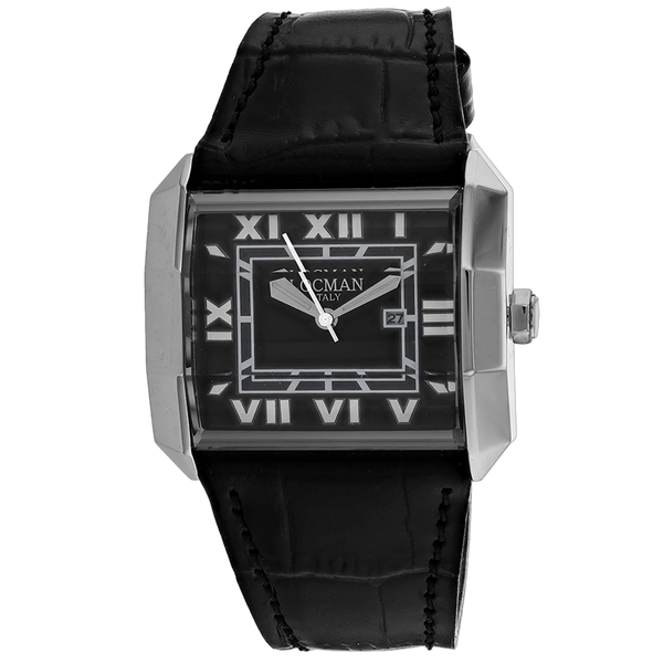 Locman Stainless steel case watch in black