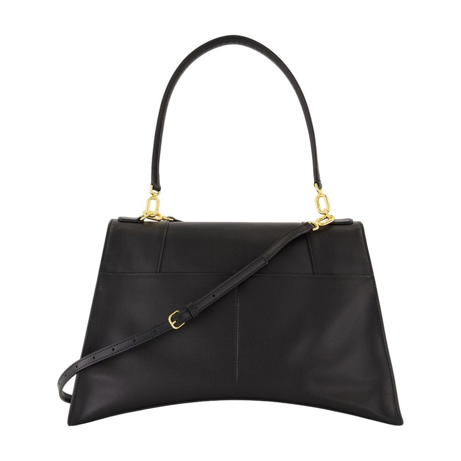 Balenciaga Calfskin top handle bag in black