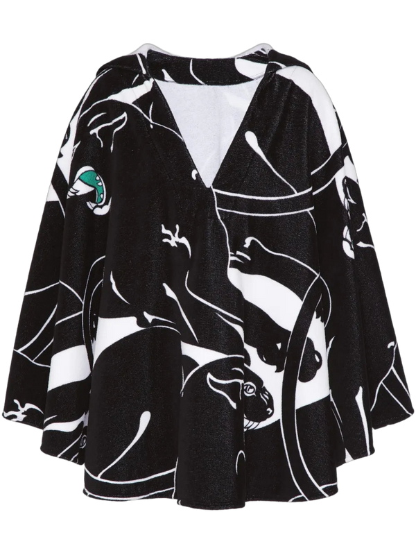 Valentino cape in black