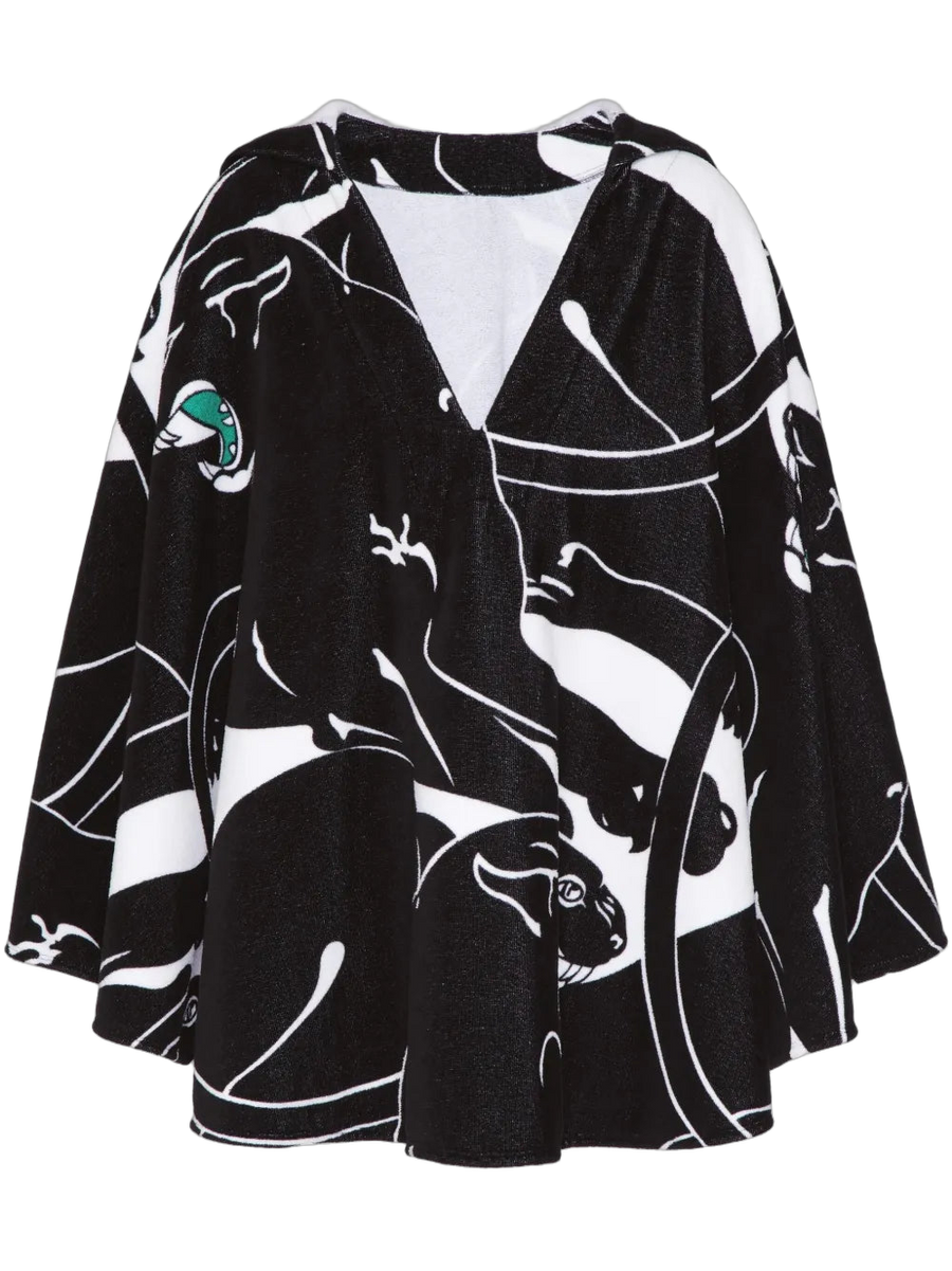 Valentino cape in black