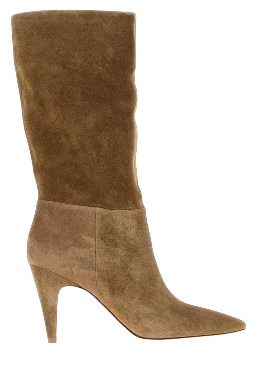 Gianvito Rossi Caml Exterior: 100% Suede heel in brown