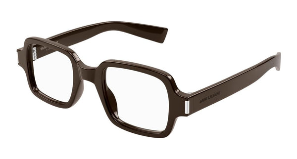 Saint Laurent SL Acetate eyeglasses in brown